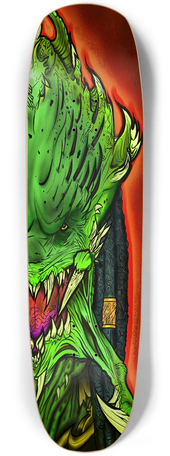 Green Predator Square Nose