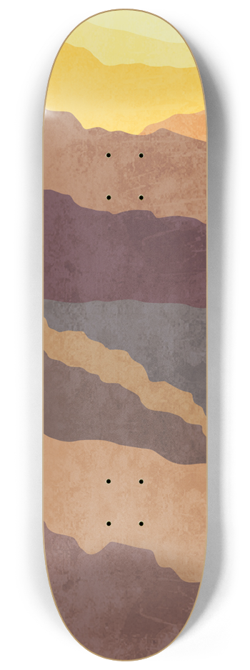 3 Deck Series #1 8-1/4 Skateboard Deck