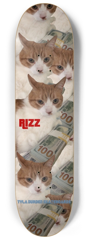 $20K Kitty 8-1/4 Skateboard Deck