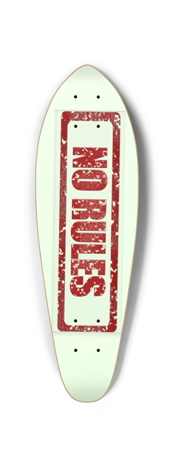 NO RULES MINI GLOW Mini Cruiser