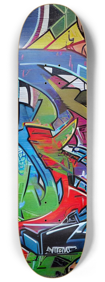 New York Balanced Skateboard 8-1/4 Skateboard Deck