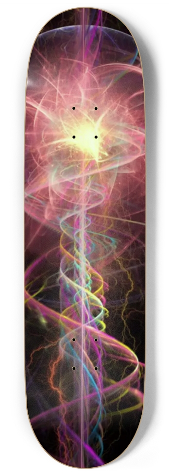 Life with Night Glow Skateboard 9 Inch Skateboard