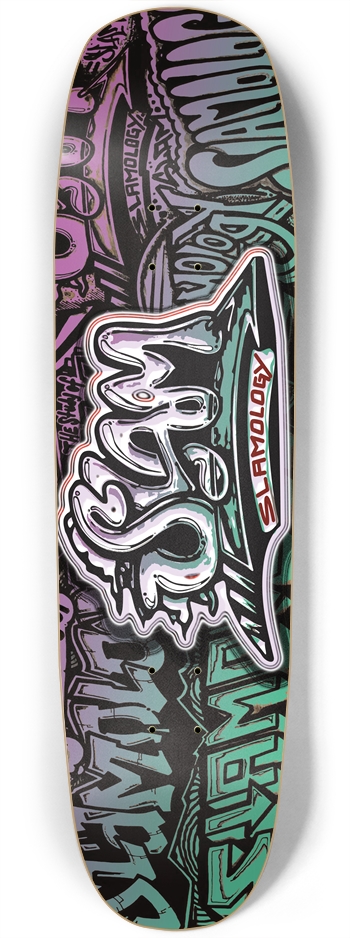 Slam Graffiti Design Square Nose