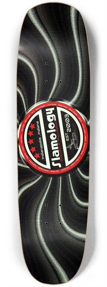 Slamology Circle Logo ( Glow in the Dark) Square Nose