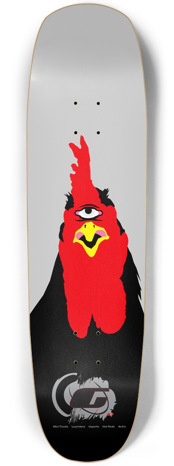 Gauge Big Cock Custom Skateboard Square Nose