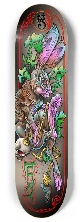 Lucky rabbit Custom Skateboard 8 Inch Skateboard Deck