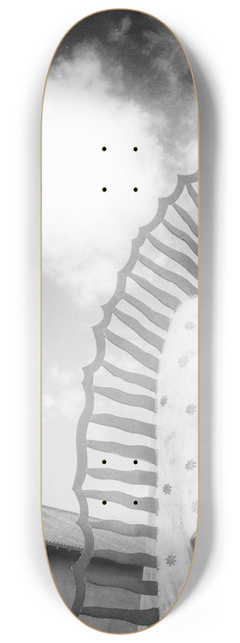 Virgin De Guadalupe Triptych Custom Skateboard  #2 8-1/4 Skateboard Deck