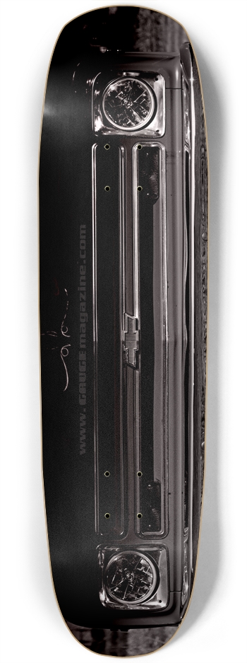 Gauge Magazine C10 Custom Skateboard Square Nose