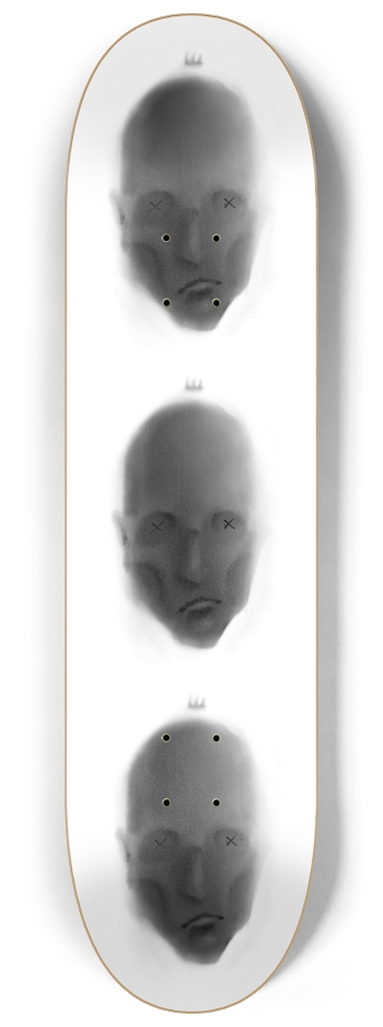 Heads 8-1/4 Skateboard Deck