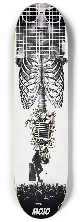 June Star Black Board  8-1/4 Skateboard Deck