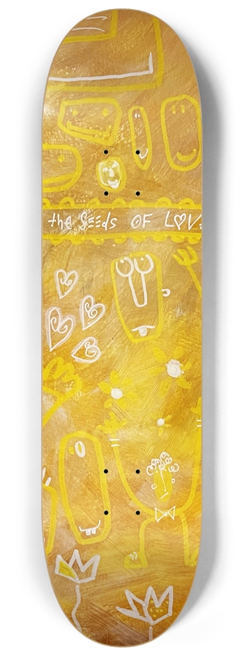 Seeds of Love 8-1/4 Skateboard Deck