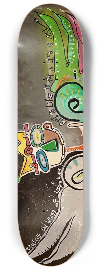 Art is Life 8-1/4 Skateboard Deck