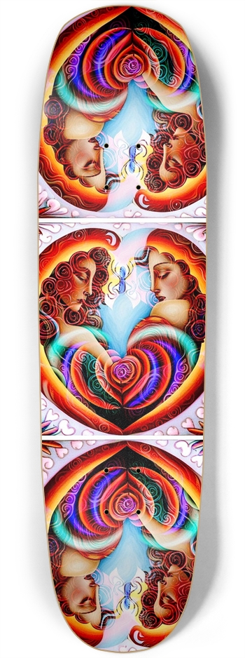 Custom Skateboard M&H Square Nose