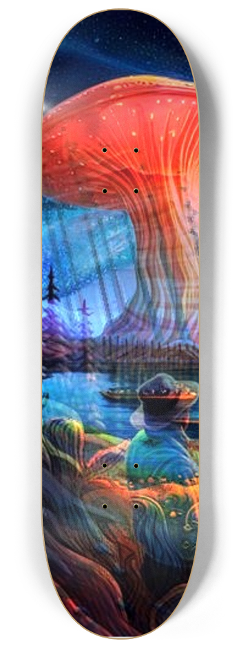 Shroom World Deck Series #1 8-1/4 Skateboard Deck
