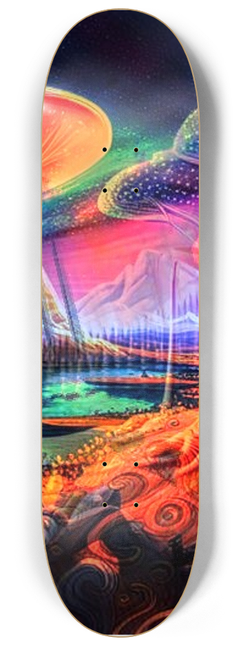 Shroom World Deck Series #2 8-1/4 Skateboard Deck
