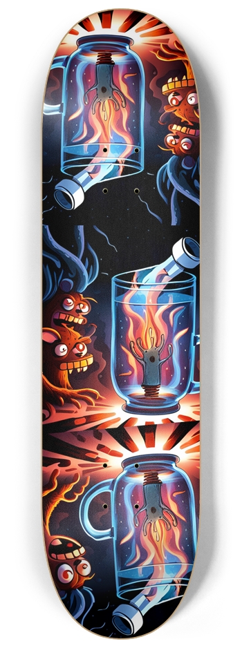 Burnum 2 Skateboard 8-1/4 Skateboard Deck