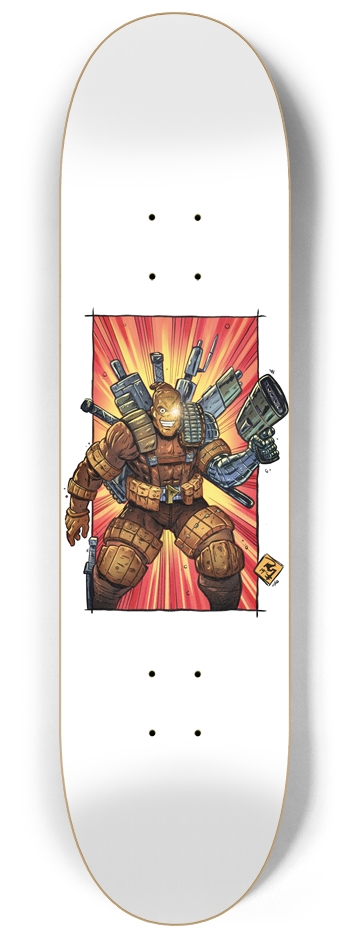 Saturday Morning Pouch 8-1/4 Skateboard Deck