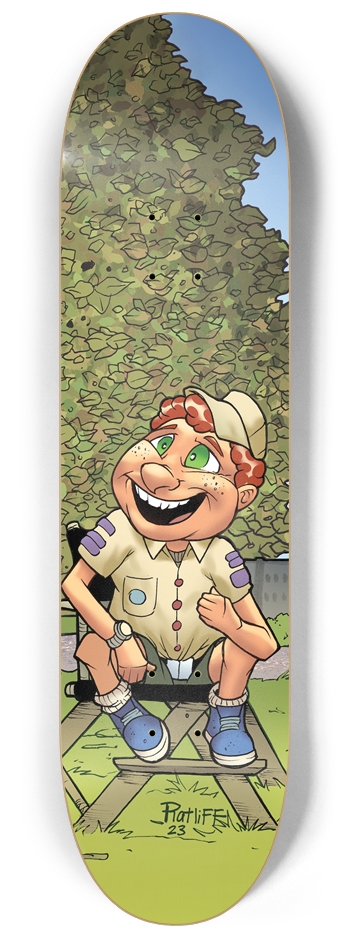 Wyatt (Bam) 8-1/4 Skateboard Deck