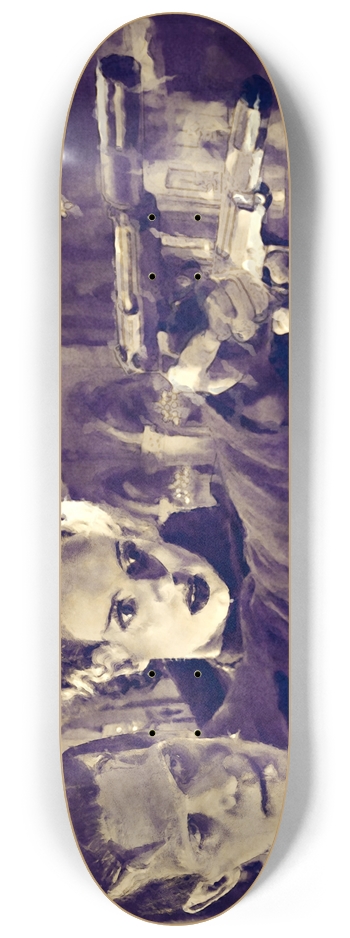 There was a Fire Fight! 8-1/4 Skateboard Deck