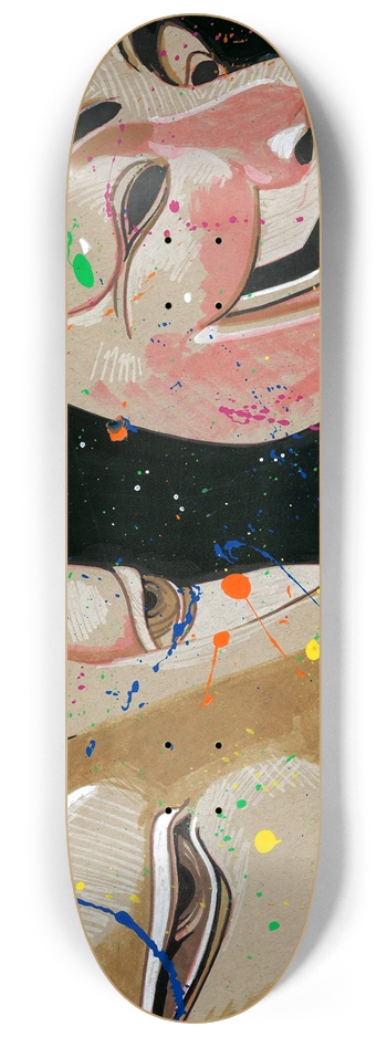Buddha-Fawkes 8-1/4 Skateboard Deck