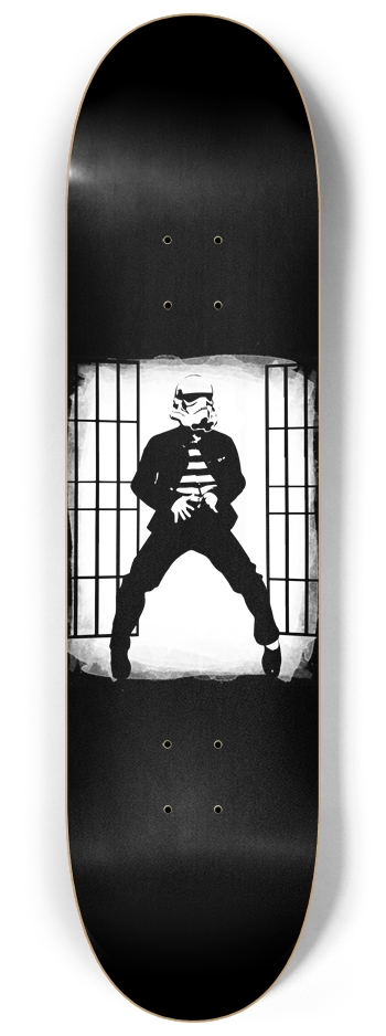 Shots Fired (None Landed) 8-1/4 Skateboard Deck