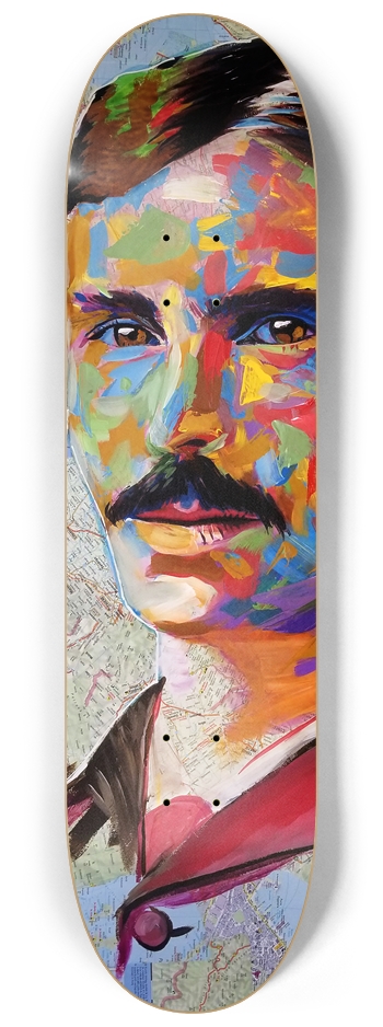 Tesla 8-1/4 Skateboard Deck