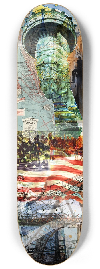 New York, NY 8-1/4 Skateboard Deck