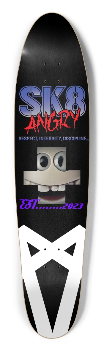 CRAZY EYES Longboard Shape