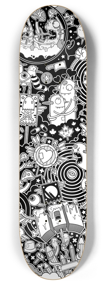 Doom 8 Inch Skateboard Deck