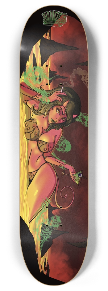 Board as Hell 8” 8 Inch Skateboard Deck