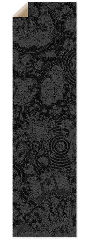 Stealth Griptape 9 x 33 Inch Griptape