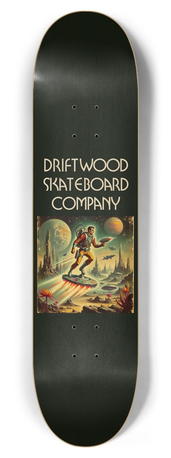 SciFi Genre 7-7/8 Skateboard Deck