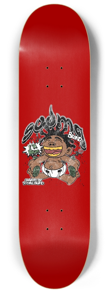 SODMG Rich Baby Skateboard 8-1/4 Skateboard Deck