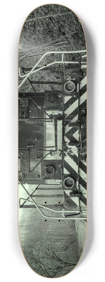Abandoned 520 Train (glow in the dark) #2 8-1/4 Skateboard Deck