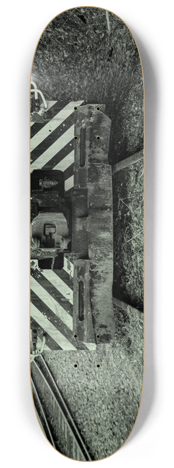 Abandoned 520 Train (glow in the dark) #3 8-1/4 Skateboard Deck