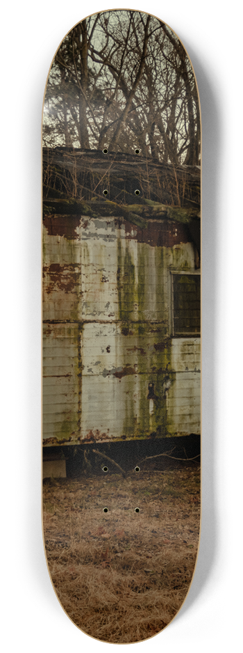 Abandoned Trailer (glow in the dark) #3 8-1/4 Skateboard Deck