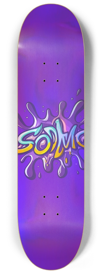 SODMG Holographic Skateboard 8-1/4 Skateboard Deck