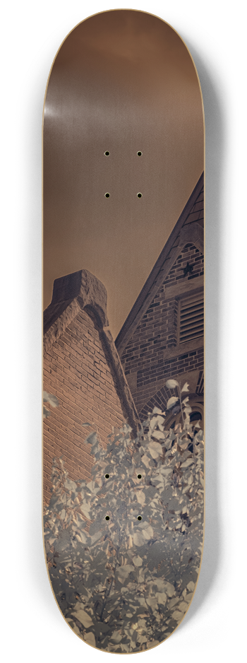 Church Steeple (glow in the dark) #1 8-1/4 Skateboard Deck