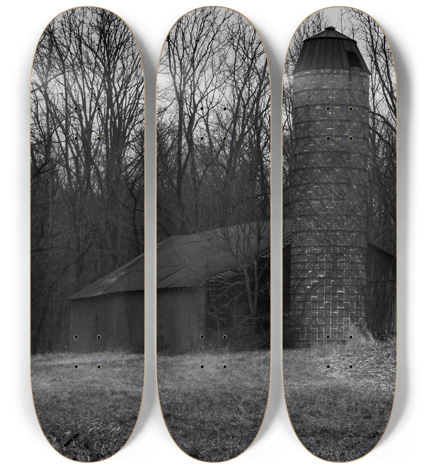 Old Barn 3 Deck Wall Series