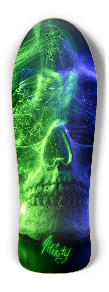 Power Skull Old School Shape