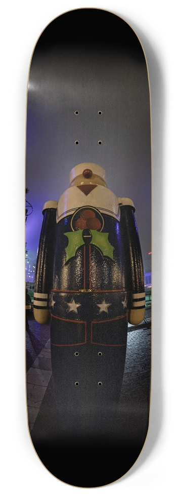 Christmas Toy Soldier 9 Inch Skateboard