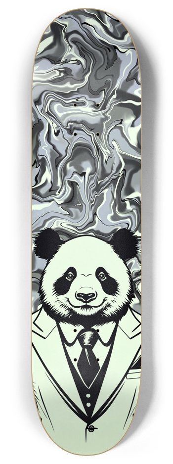 Safari Collection: Panda 8 Inch Skateboard Deck