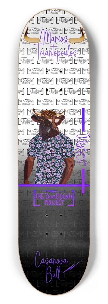 Casanova Bull - Marios Triantopoulos 2.0 8-1/2 Skateboard Deck