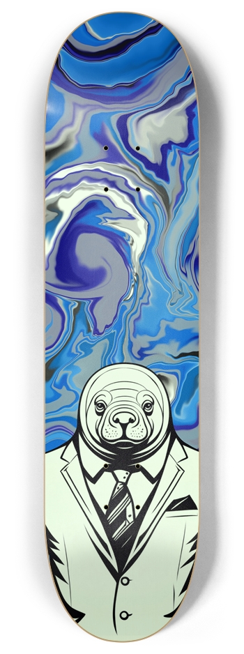 Safari Collection: Manatee 8 Inch Skateboard Deck