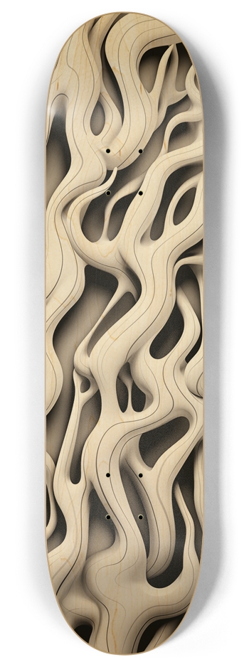 Abstraction 8 Inch Skateboard Deck