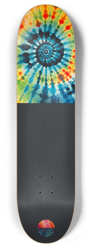 Tie Dye 8 Inch Skateboard Deck