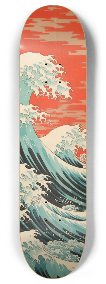 Waves 8 Inch Skateboard Deck