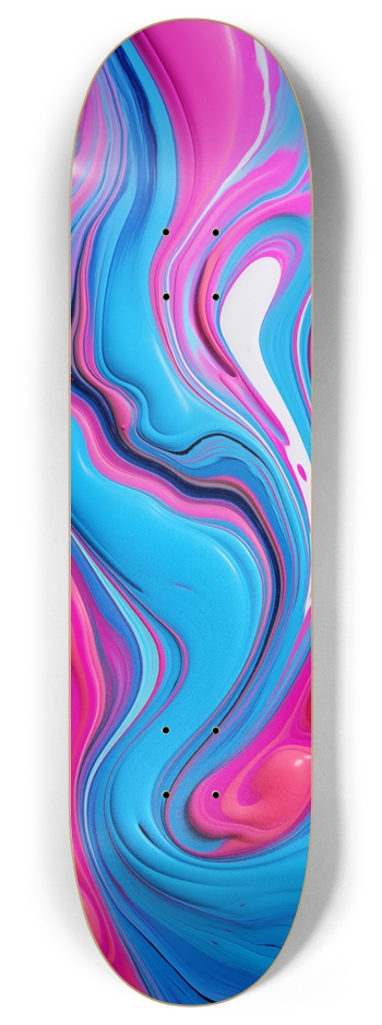 Cotton Candy 8 Inch Skateboard Deck