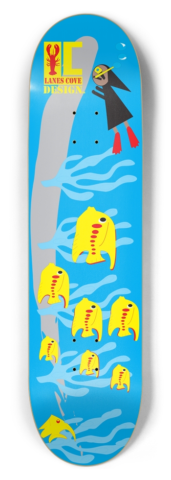 Save the Seas 8-1/2 Skateboard Deck