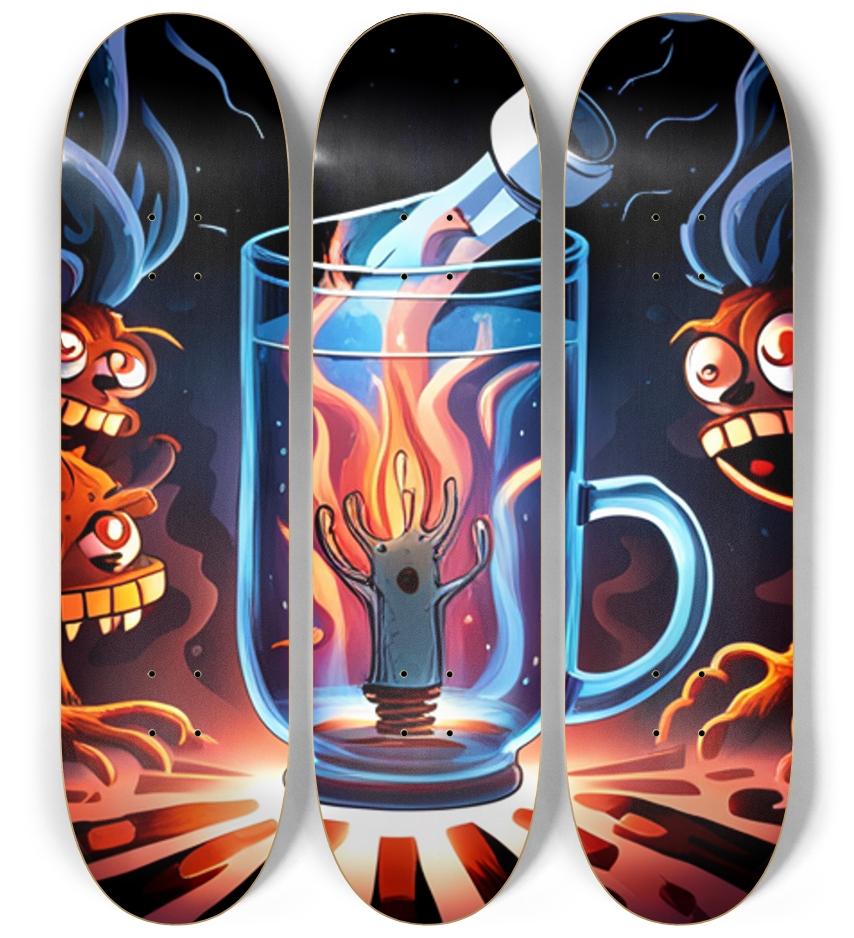 Burnum The Spirits 3 Deck Series 3 Deck Wall Series